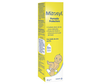 Pomada protectora para el cuidado diario de las zonas delicads MITOSYL 65 g. Pomada protectora para el cuidado diario de las zonas delicads MITOSYL 65 g.