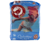 Pañales bañador unisex talla mediana, para niños de 11 a 18 kilogramos ALCAMPO BABY 10 uds.