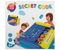 Juego infantil Descifrador de códigos, 2 jugadores, ONE TWO FUN ALCAMPO.