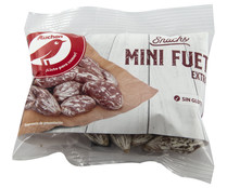 Mini fuets de categoria extra, sin gluten PRODUCTO ALCAMPO 60 g. Mini fuets de categoria extra, sin gluten PRODUCTO ALCAMPO 60 g.