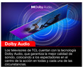 Televisión 109,22cm (43") LED TCL 43P635 4K, HDR10, SMART TV, WIFI, BLUETOOTH, TDT T2, USB reproductor, 3HDMI, 60HZ.