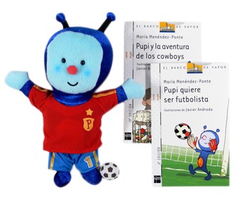 Pupi, pack futbolista Pupi, pack futbolista