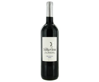 Vino tinto crianza botella de 75 centilitros Vino tinto crianza botella de 75 centilitros