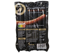 Salchichas alemanas cocidas con sabor ahumado tipo Bockwürstchen ALCAMPO GOURMET 200 g.