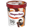 Tarrina de helado con salsa de chocolate, trocitos de brownie y queso mascarpone HÄAGEN-DAZS 460 ml.