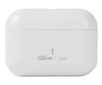 Auriculares bluetooth tipo intrauditivo QILIVE Q.1461 bluetooth, cancelación de ruido, color blanco.