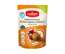 Semillas de lino con bacillus coagulans y vitamina D LINWOODS 200 fg.