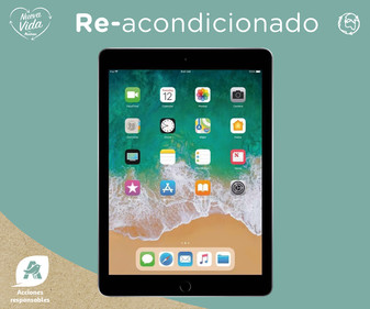 APPLE iPad 2017 Space Grey (5.ª gen) REACONDICIONADO, pantalla retina 24,64cm (9,7"), 128GB, Chip A9, 8 Mpx, iPadOS 11. APPLE iPad 2017 Space Grey (5.ª gen) REACONDICIONADO, pantalla retina 24,64cm (9,7"), 128GB, Chip A9, 8 Mpx, iPadOS 11.