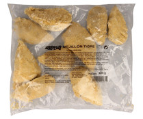 Mejillones tigre ultracongelados SERPESKA 400 G (P.N.)