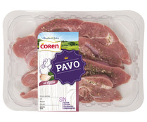Bandeja de chuletas de pavo marinadas al ajillo COREN Bandeja de chuletas de pavo marinadas al ajillo COREN