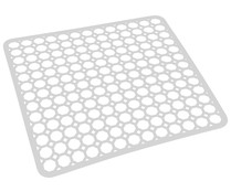 Protector de goma para fregadero, 29x29 centímetros, HOME.
