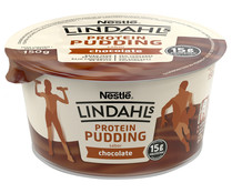 Pudding de chocolate con alto contenido en proteínas (15 g) LINDAHLS de Nestlé 150 g.