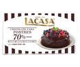 Chocolate especial para postres 70 % cacao LACASA 200 g.