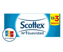 Pañuelos SCOTTEX 12 + 3 uds.