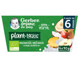 Postre vegetal manzana y piña 4 x 90 g