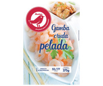 Gamba (55 / 77) cruda, pelada y ultracongelada PRODUCTO ALCAMPO 375 g.