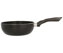 Sartén honda 20cm. con interior antiadherente, apta para inducción, Inducta Aluminium IBILI.
