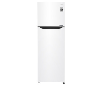 Frigorífico 2 puertas LG GTB382SHCMD NO FROST TOTAL, clasificación energética: F, H: 152cm, A: 55,5cm, F: 58,5cm, capacidad total: 209L.