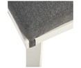 Conjunto de muebles de jardín Toscana con 5 piezas de aluminio color blanco, GARDEN STAR ALCAMPO.