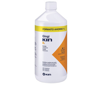 Enjuague bucal de uso diario, sin alcohol , para revitalizar y tonificar las encías KIN Gingi 1 l. Enjuague bucal de uso diario, sin alcohol , para revitalizar y tonificar las encías KIN Gingi 1 l.