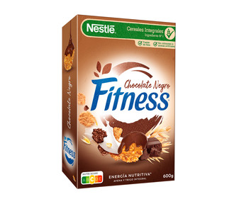 Cereales integrales con chocolate negro NESTLÉ FITNESS 600 g. Cereales integrales con chocolate negro NESTLÉ FITNESS 600 g.