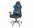 Silla gaming TRUST GXT 708 Resto azul, almohadilla lumbar, reclinable, regulación de altura.