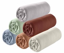 Sábana bajera ajustable 100% algodón para cama de 160 cm, ACTUEL. Modelos surtidos, 1 unidad.
