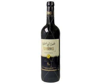 Vino tinto crianza botella de 75 centilitros Vino tinto crianza botella de 75 centilitros