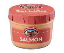 Paté de salmón CASA TARRADELLAS frasco de 125 g.