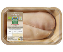 Pechugas de pollo ecológico enteras ALCAMPO PRODUCCIÓN CONTROLADA ECOLÓGICO Bandeja