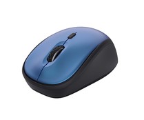 Ratón inalámbrico para ordenador, color azul, TRUST Yvi+.