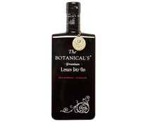 Ginebra premium tipo London dry gin THE BOTANICAL'S botella de 70 cl.