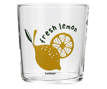 Vaso de vidrio de 36 cl con estampado de limones, LUMINARC.