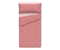 Juego de sábanas para cama de 90cm, 100% algodón, ACTUEL.
