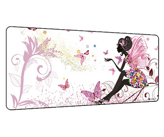 Alfombrilla ratón SUBBLIM Hada XL, 90x40cm, base antideslizante. Alfombrilla ratón SUBBLIM Hada XL, 90x40cm, base antideslizante.