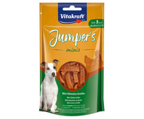 Snacks para perro Jumpers mini lámina de pollo VITAKRAFT 80 gr.