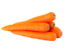 Zanahorias tiernas ALCAMPO PRODUCCIÓN CONTROLADA bandeja de 500 g.
