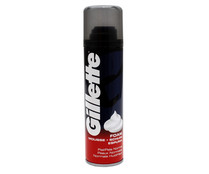 Espuma de afeitar con textura mousse para pieles normales GILLETE 200 ml.