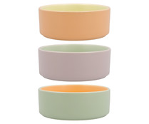 Bol porcelana de 13x13,5x5,2cm, QUID.
