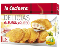 Empanadillas de jam&oacute;n y queso LA COCINERA 300 gr.<br />