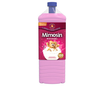 Suavizante concentrado moussel MIMOSÍN 100 lavados 2L. Suavizante concentrado moussel MIMOSÍN 100 lavados 2L.