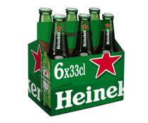 Cerveza HEINEKEN pack de 6 uds. de 33 cl. - Alcampo