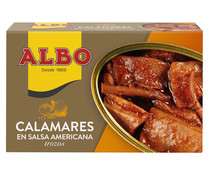 Calamares en salsa americana ALBO 75 gr.