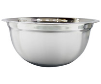 Bol mezclador de acero inoxidable con base antideslizante, 28 cm. ACTUEL.