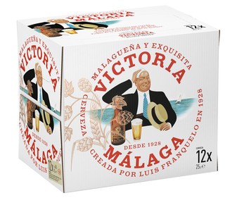 Cerveza VICTORIA pack de 12 botellas de 25 cl.