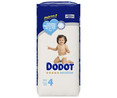 Pañales de la talla 4, para niños de 9 a 14 kilogramos DODOT Sensitive 48 uds.