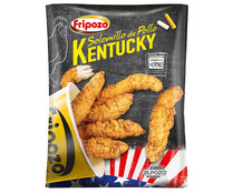 Solomillos de pollo marinados (estilo Kentucky), rebozados y prefritos FRIPOZO 250 g.