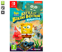 Bob Esponja: Battle for Bikini Bottom Rehydrated para Nintendo Switch. Género: plataformas, acción. PEGI: +7.