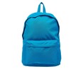 Mochila juvenil azul básica con 1 compartimento y bolsillo inferior, 24 litros PRODUDUCTO ECONÓMICO ALCAMPO, 31x42x3cm.
