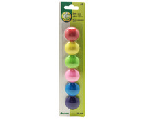 Pack de 6 imanes redondos de 30mm. PRODUCTO ALCAMPO. Pack de 6 imanes redondos de 30mm. PRODUCTO ALCAMPO.